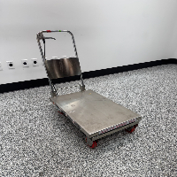 Global Industrial Stainless Steel Mobile Lift Table image 0